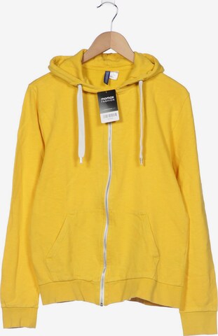 H&M Kapuzenpullover M in Gelb: predná strana