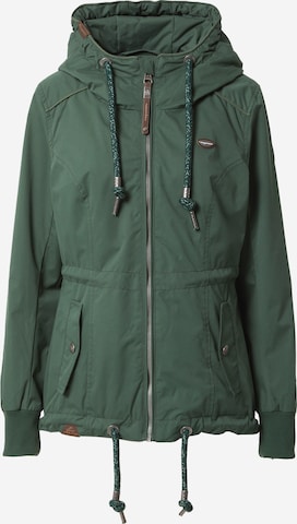 Ragwear Prehodna jakna 'DANKA' | zelena barva: sprednja stran