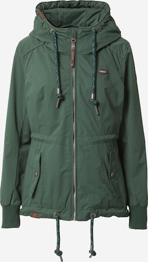 Ragwear Parka mi-saison 'DANKA' en marron / vert foncé, Vue avec produit