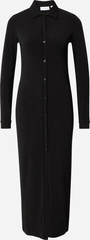 Calvin Klein Knitted dress in Black: front