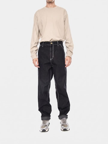 Carhartt WIP Baggy Jeans 'SIMPLE PANT BLACK' i sort
