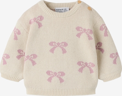 NAME IT Pullover 'NBFOana' in 56 in creme / eosin, Produktansicht