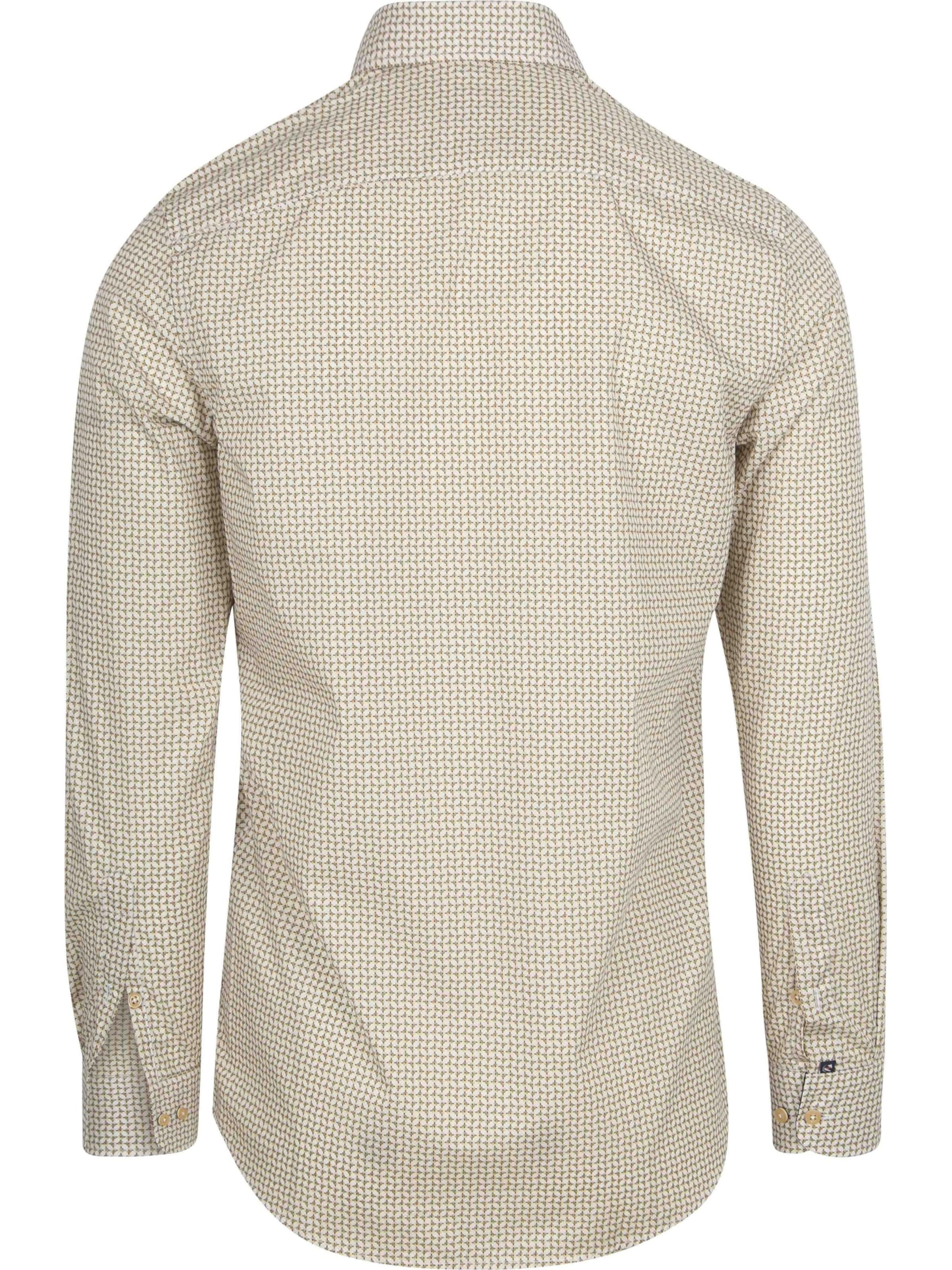 Suitable Slim fit Overhemd in Beige