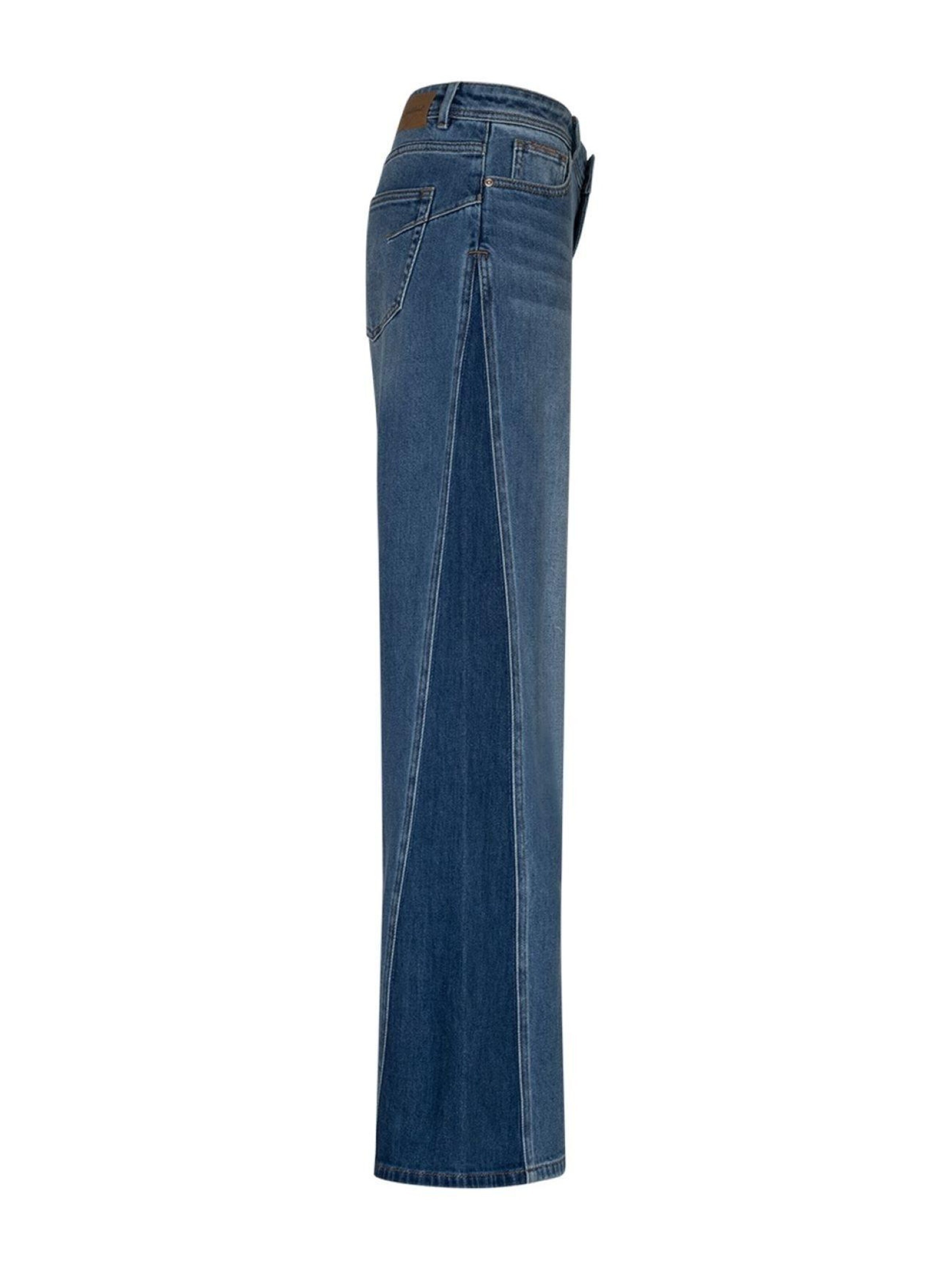Red Button Regular Jeans 'Claudette' in Blauw