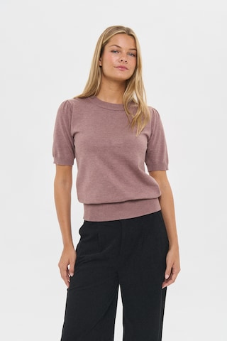 SAINT TROPEZ - Pullover 'MilaSZ' em bege
