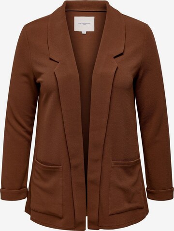 Blazer ONLY Carmakoma en marron : devant