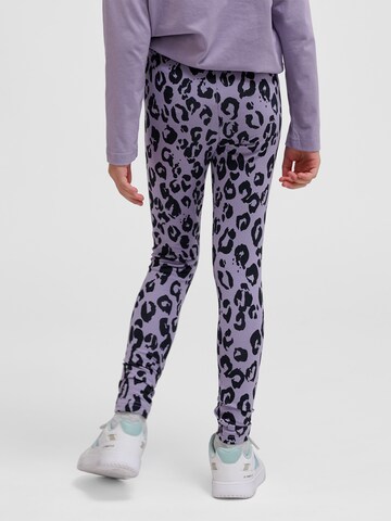 Hummel Skinny Leggings i lilla