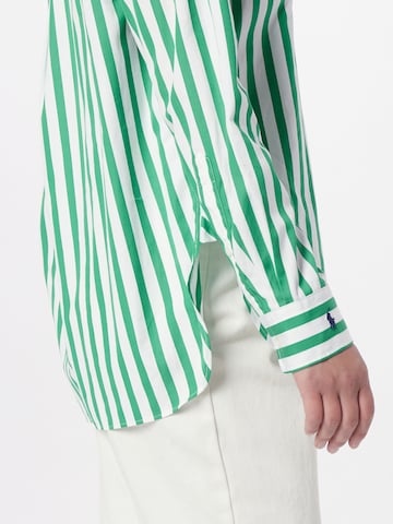 Bluză de la Polo Ralph Lauren pe verde