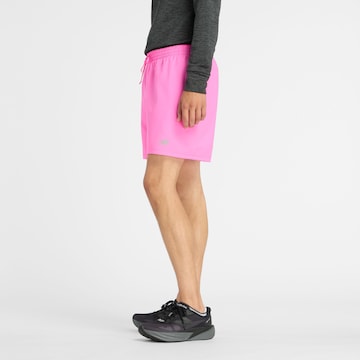 new balance Regular Sportbroek 'Sport Essential Short 5"' in Roze