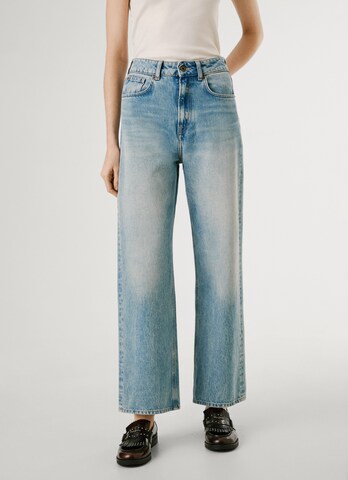 Pepe Jeans Wide leg Jeans in Blue: front