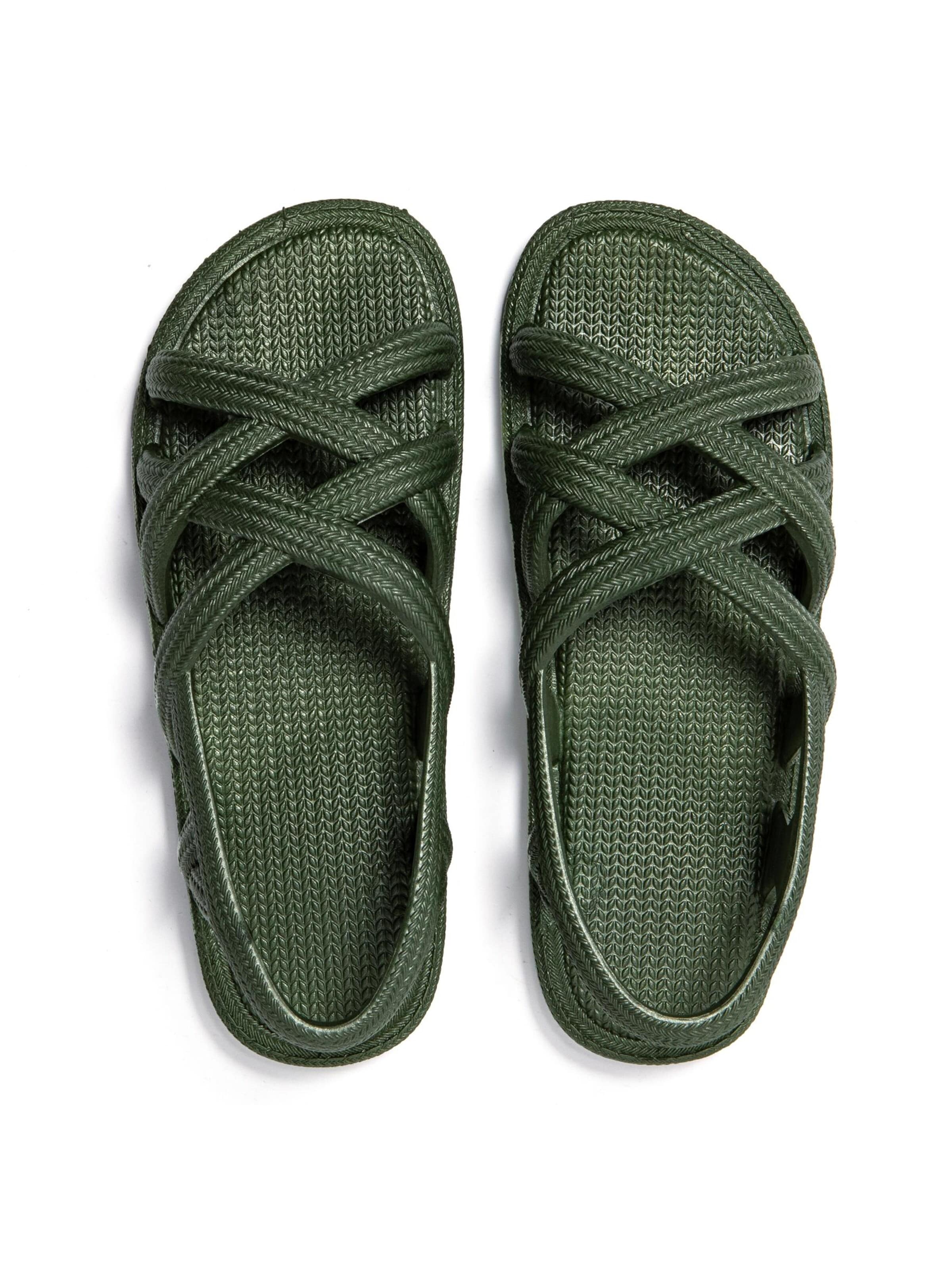 Sandales 'Ankara' Brasileras en vert
