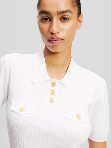 Pull-over Karl Lagerfeld en blanc