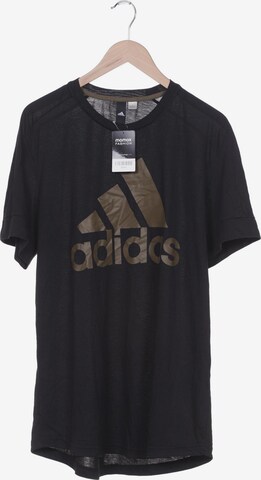 ADIDAS PERFORMANCE T-Shirt 4XL in Schwarz: predná strana