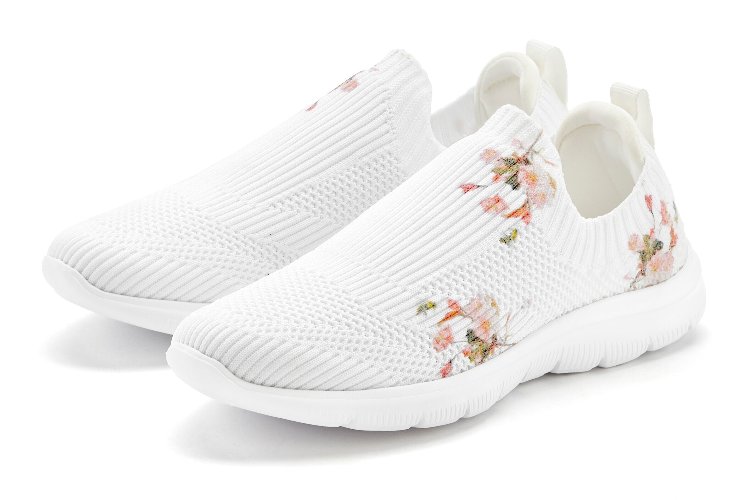 LASCANA Slip-Ons in White