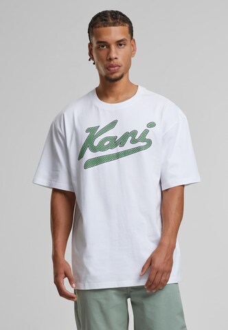 Karl Kani Shirt in White: front