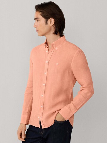 Coupe regular Chemise 'Ess' Hackett London en orange