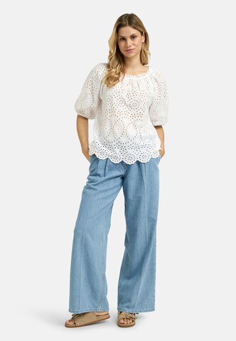 Milano Italy Bluse in Weiß