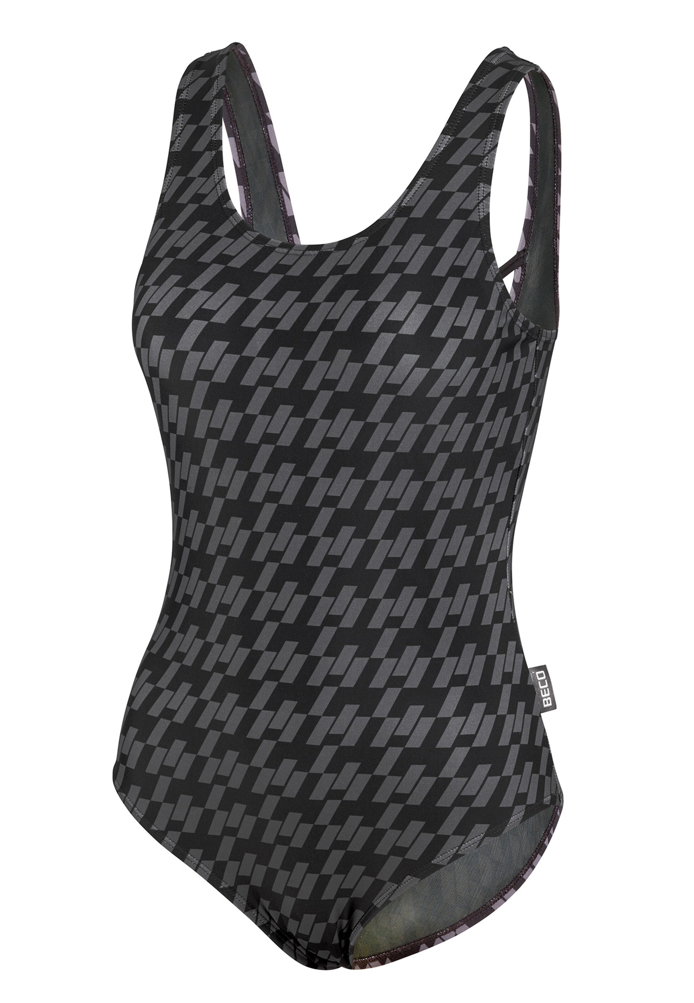 BECO the world of aquasports Bralette Swimsuit 'Pepita' in Black