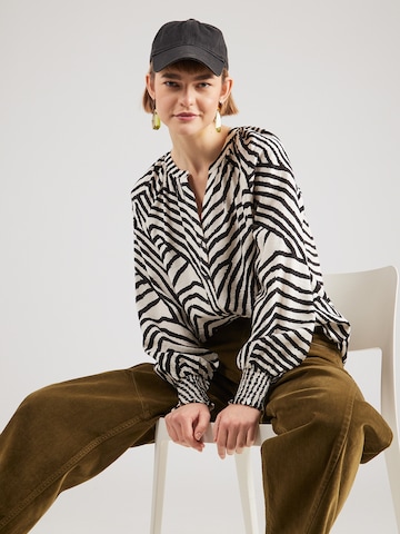 Soyaconcept Bluse 'BECCA 1' in Schwarz: Vorderseite