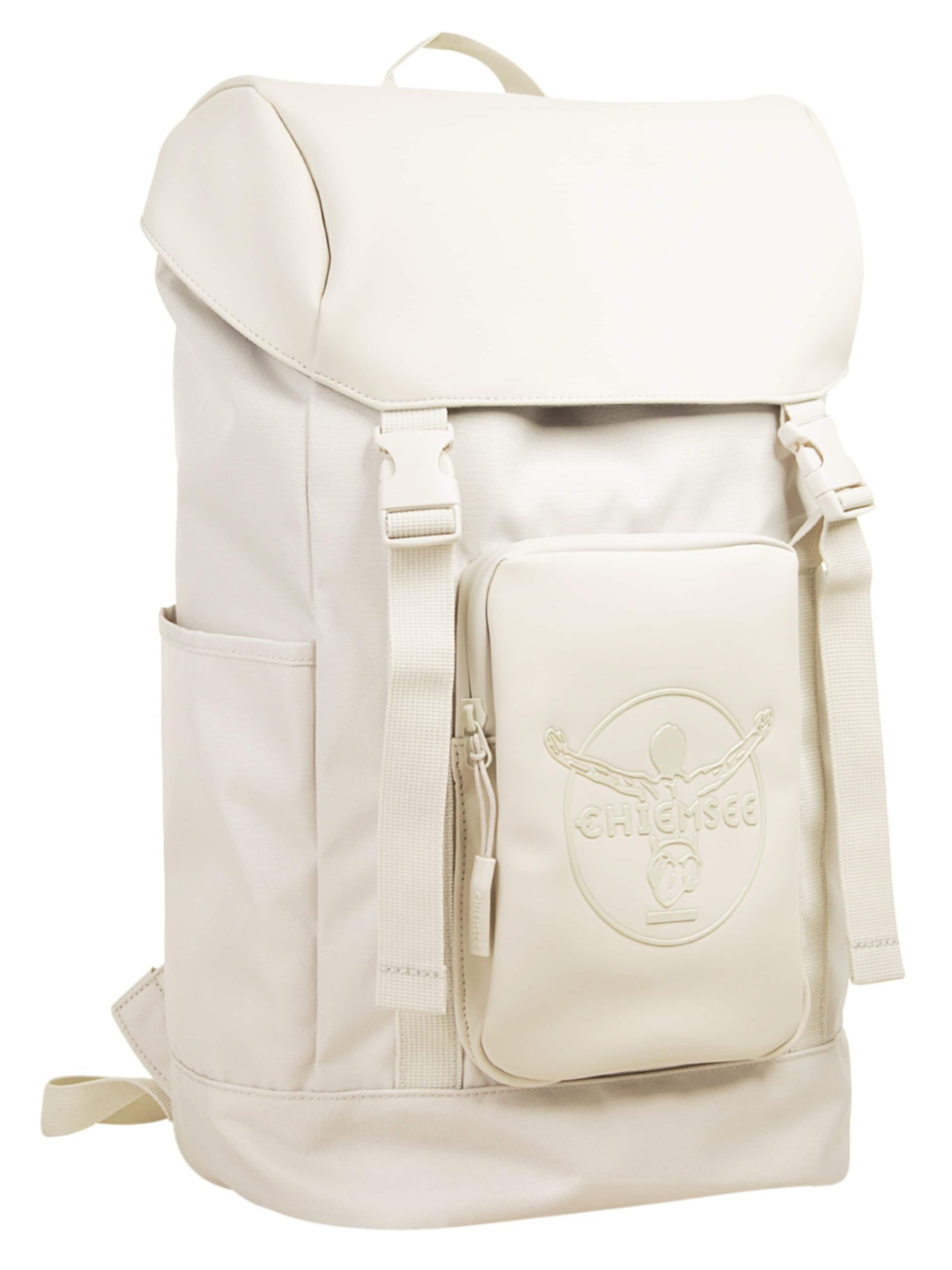 CHIEMSEE Backpack 'TRACK "N" DAY' in Beige