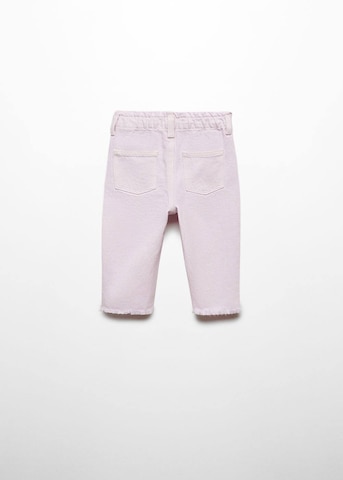 MANGO KIDS Regular Jeans i lila