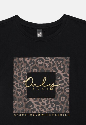 Only Play Girls Performance Shirt 'ONPAUB-RIE' in Black