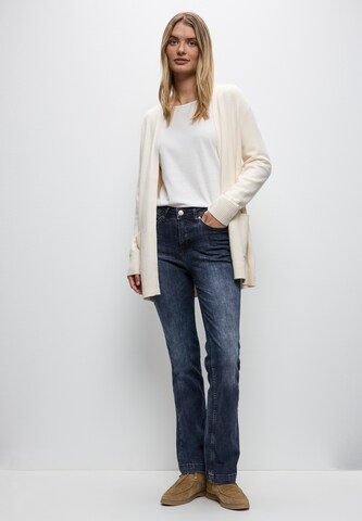 STREET ONE Bootcut Jeans in Blau