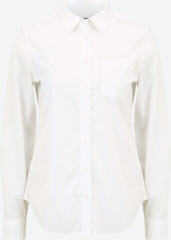 Gap Tall Blouse in Wit: voorkant