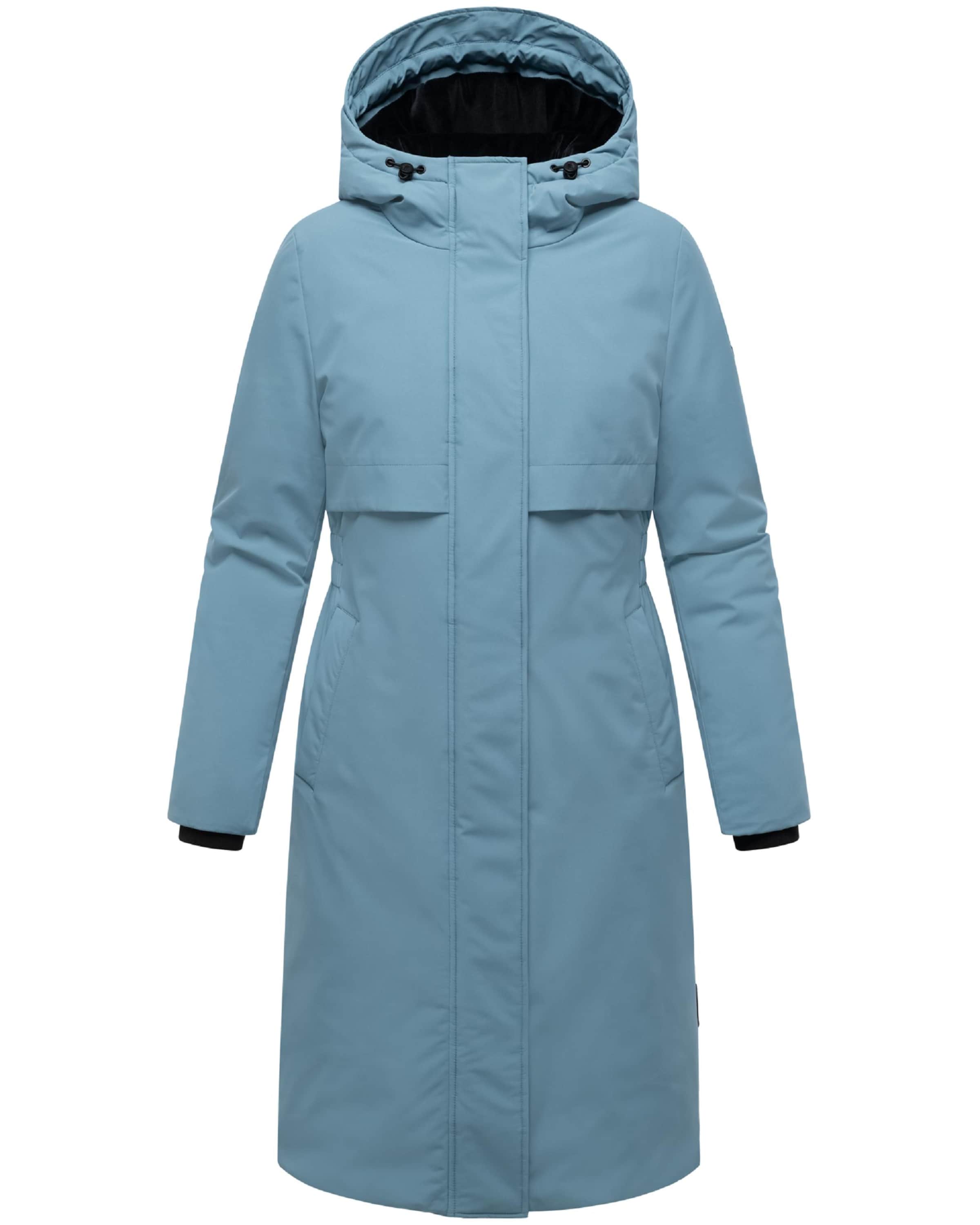 zils NAVAHOO Ziemas mētelis 'Eismelodie 14': no priekšpuses