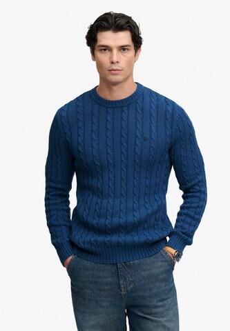 Superdry & Co Sweater in Blue: front
