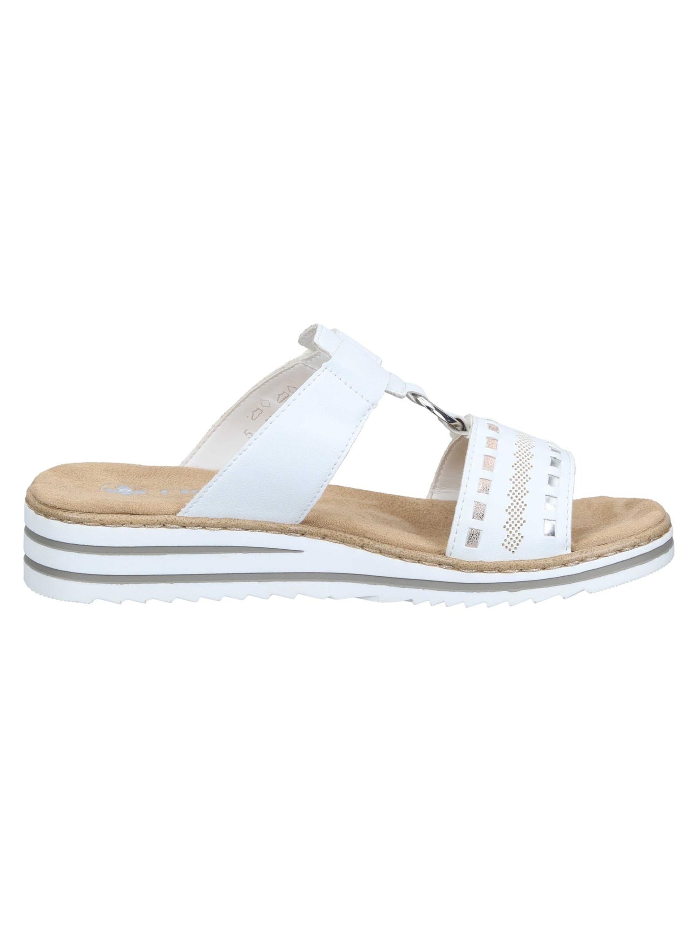 Rieker Mules 'Basic' in White