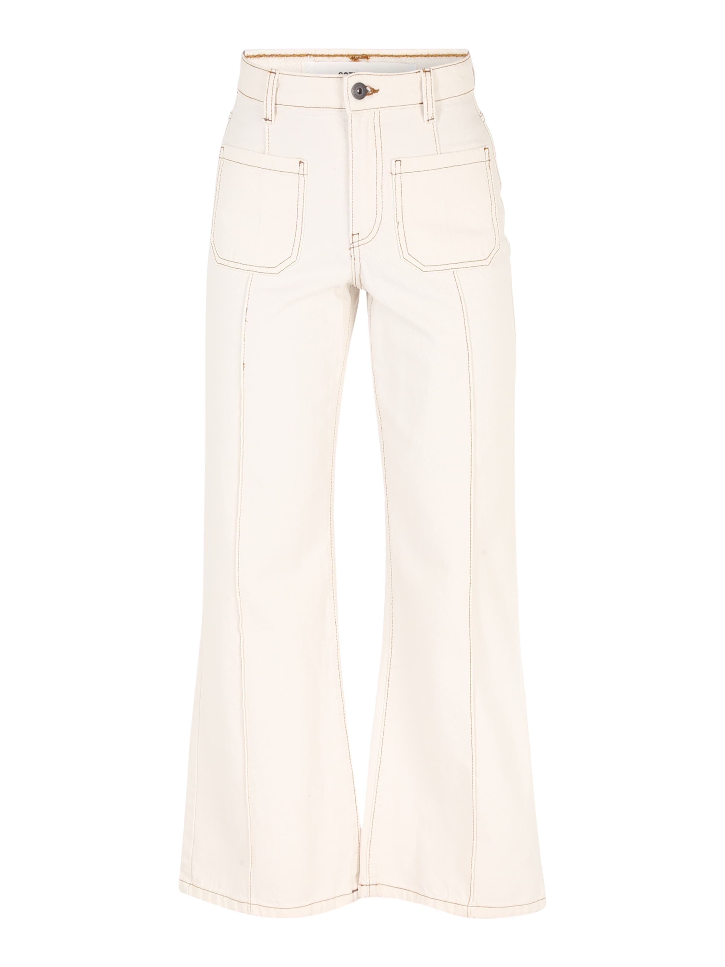 Cotton On Petite Wide Leg Jeans i hvid: forside