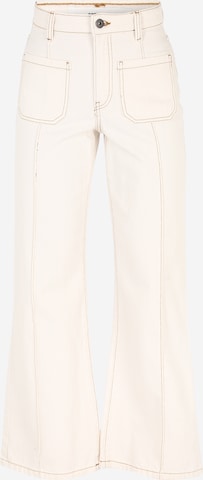 Cotton On Petite Wide leg Jeans in White: front