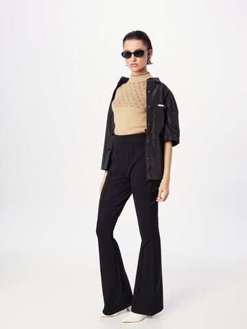 GUESS Knitted Top 'LISE' in Brown