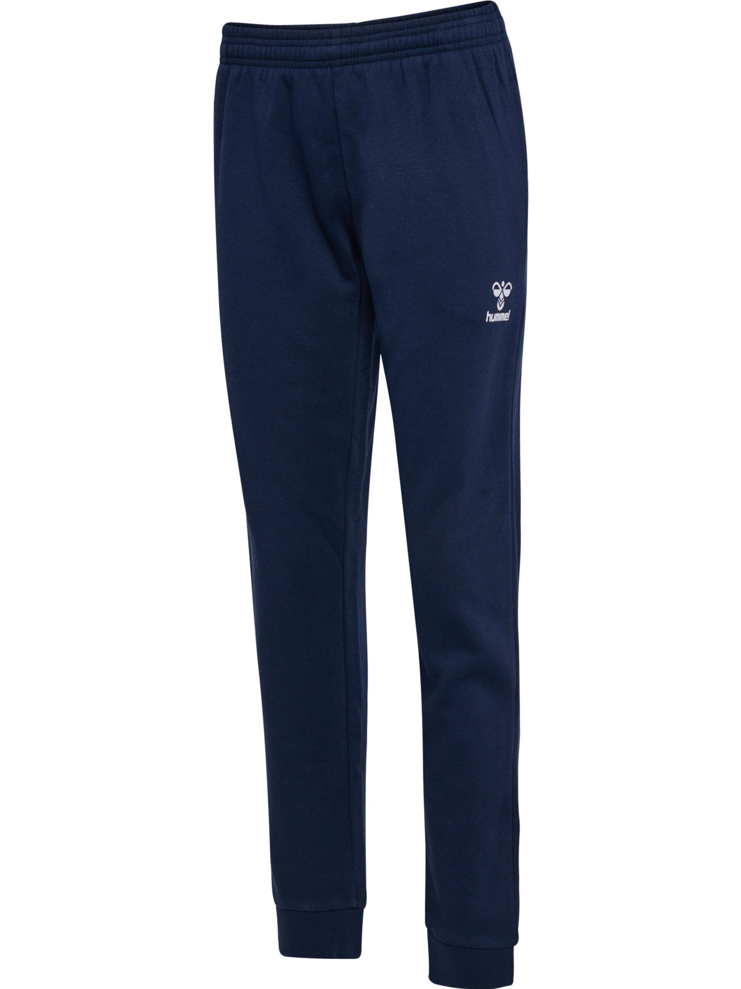 Hummel Tapered Sporthose in Blau