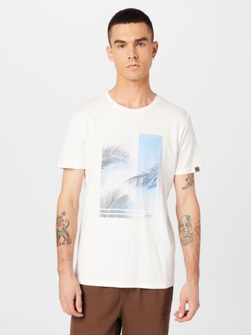 T-Shirt 'VESPIO' Ragwear en blanc : devant