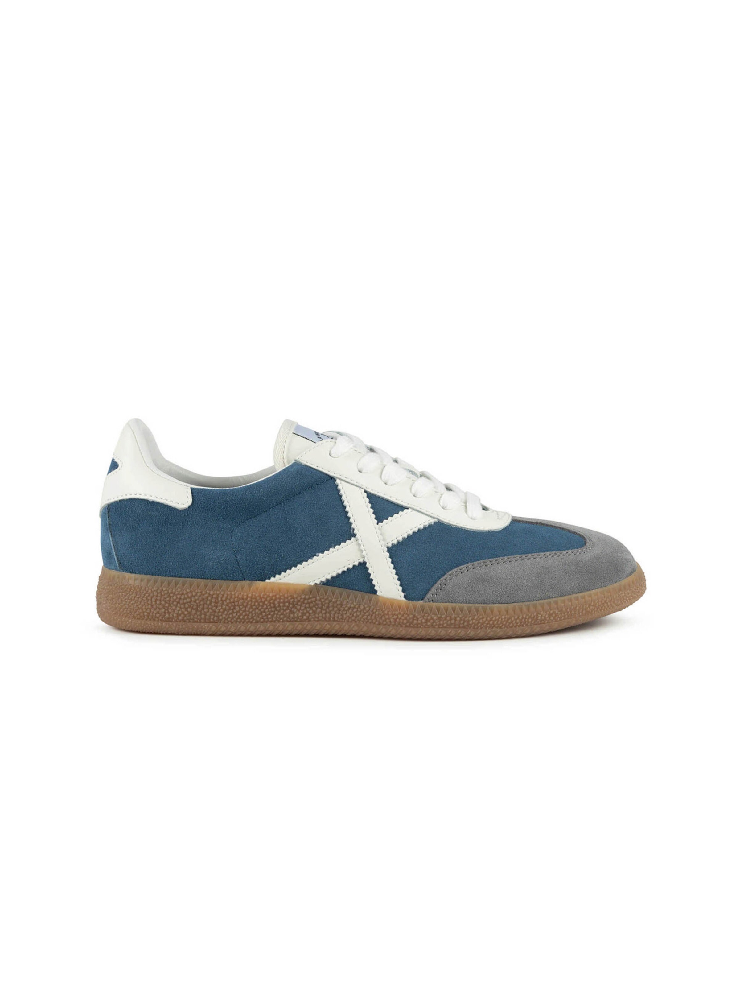 Sneaker bassa 'Barru' di MUNICH in blu: frontale