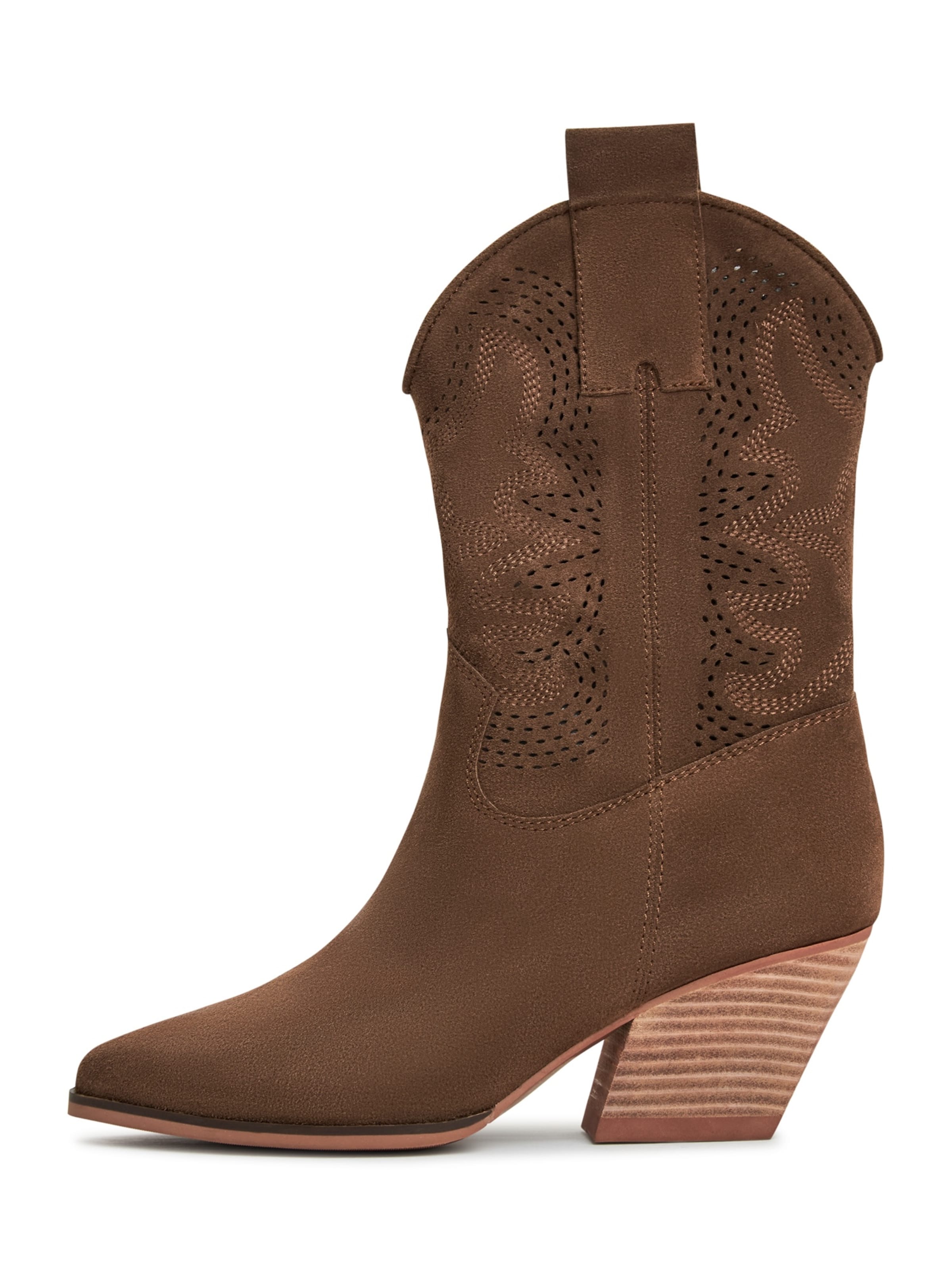 CESARE GASPARI Boots in Braun: Vorderseite