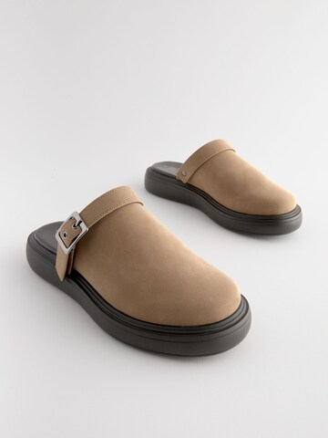 Next Clogs in Brown