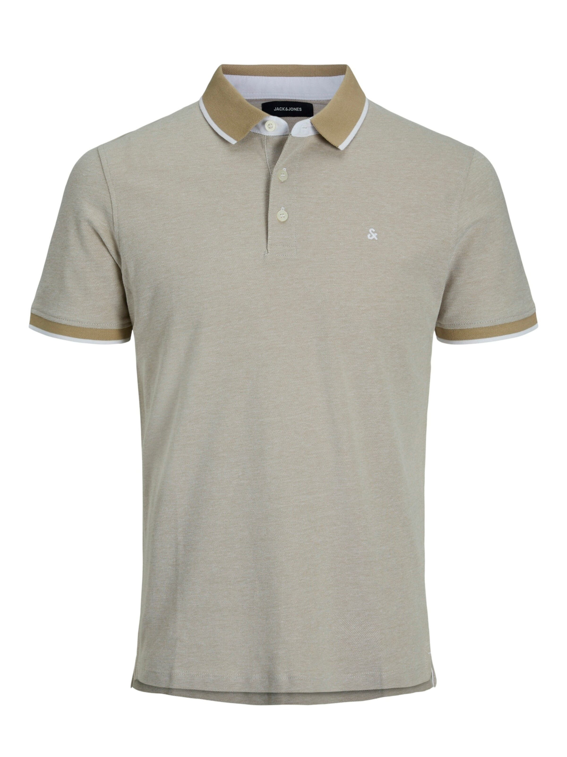 T-Shirt 'JJEPAULOS' JACK & JONES en beige