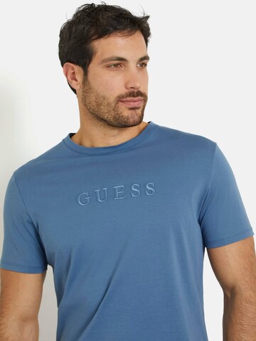 GUESS Shirt 'CLASSIC' in Blue