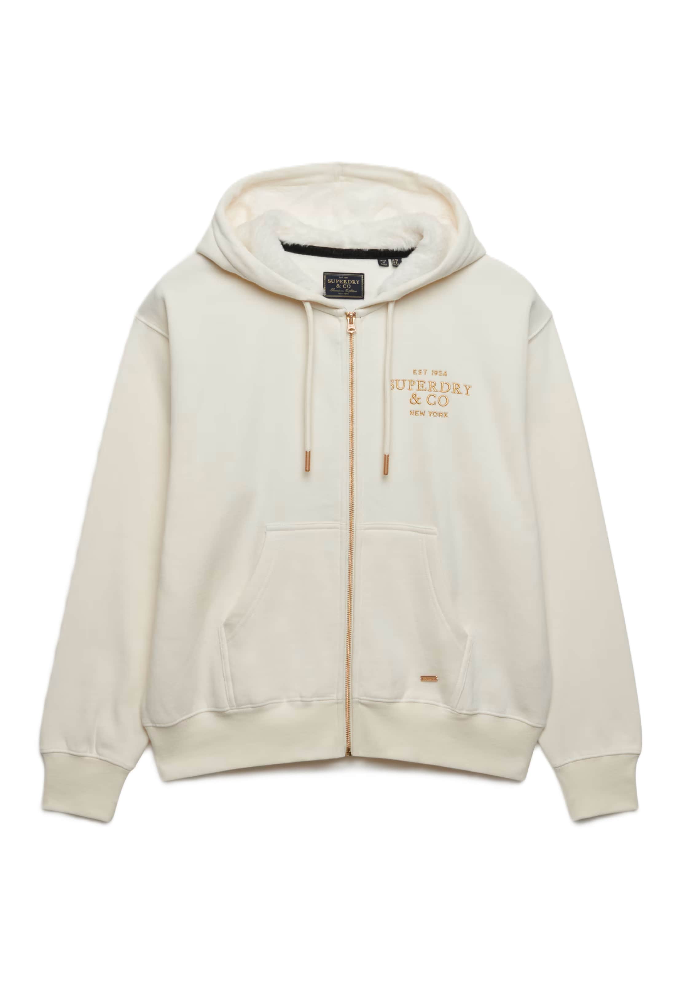Superdry & Co Dressipluus, värv valge: eest vaates