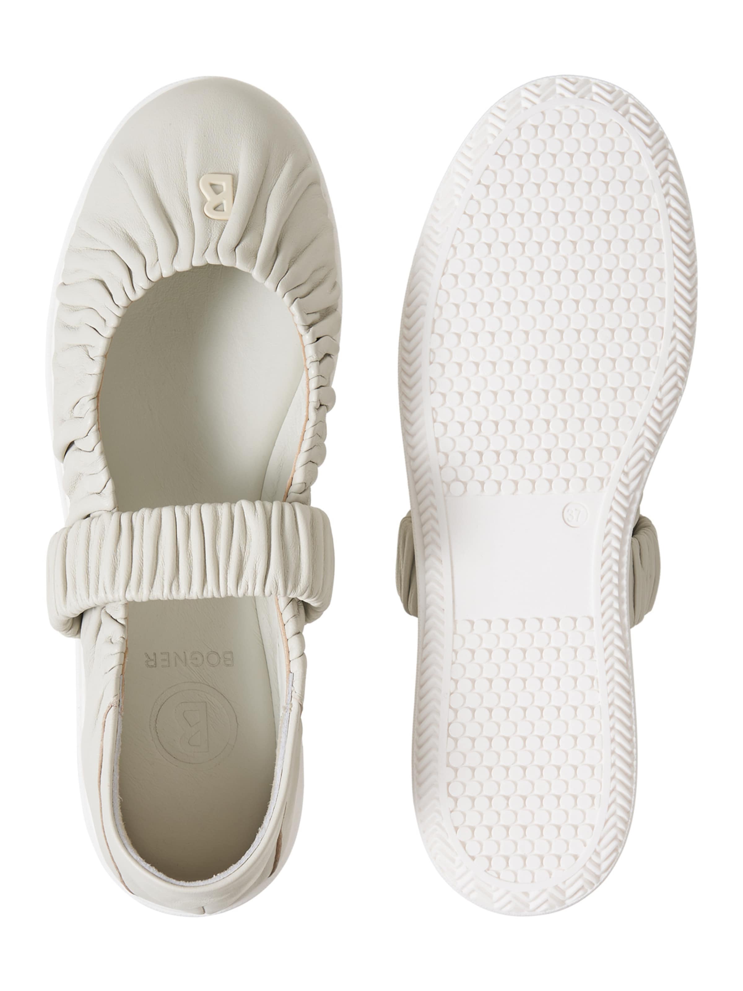 BOGNER Riemchenballerina 'Vienna' in Beige