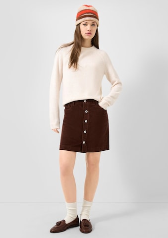 QS Sweater in Beige: front