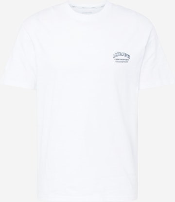 T-Shirt 'LUCCA' JACK & JONES en blanc : devant