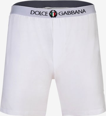 Boxers DOLCE & GABBANA en blanc : devant