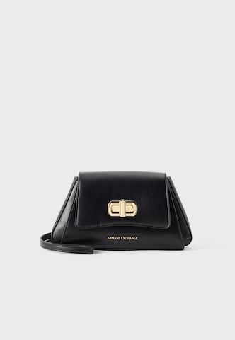 ARMANI EXCHANGE Crossbody Bag in Black: front