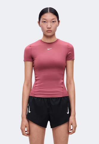 NIKE Funktionsshirt 'One' in Pink: Vorderseite