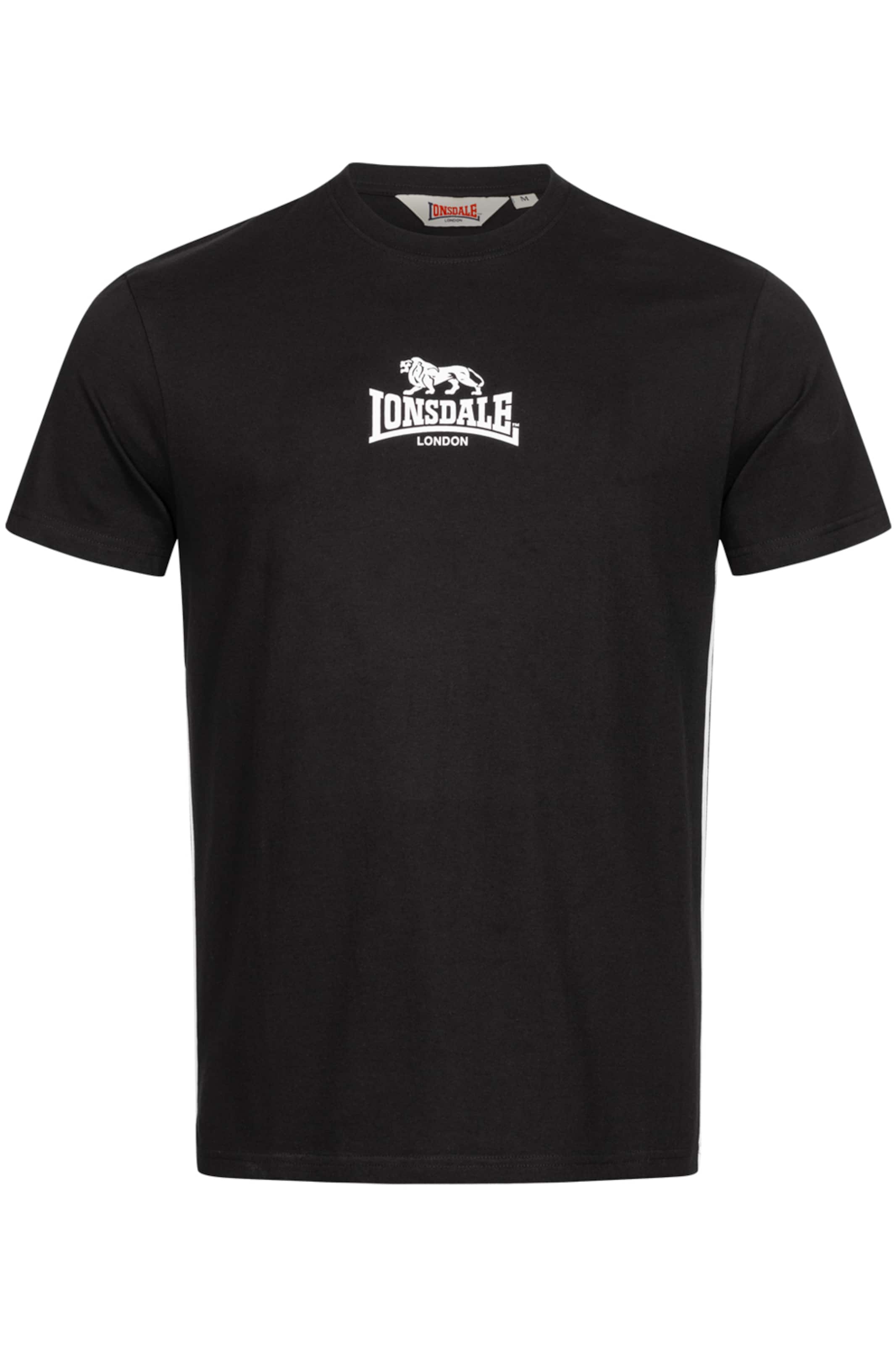 T-Shirt 'Shegra' LONSDALE en noir : devant
