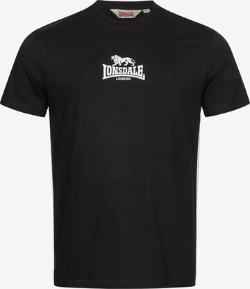 T-Shirt 'Shegra' LONSDALE en noir : devant